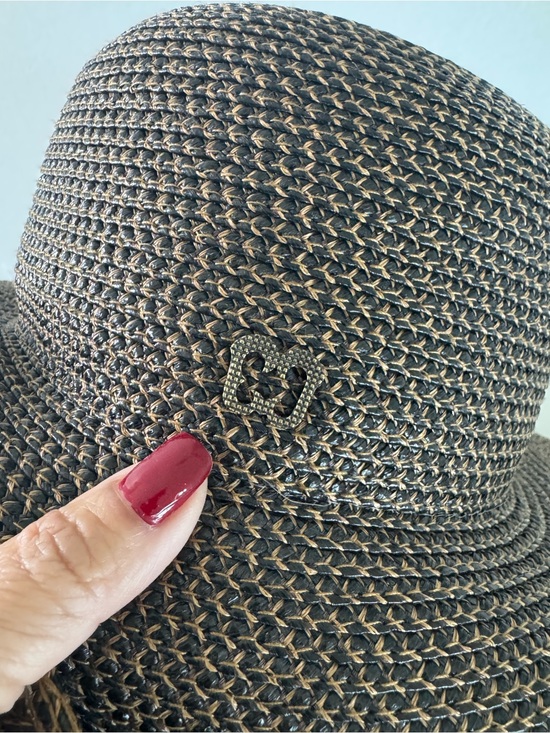 Eric Javits Brown Wide-Brim Straw Sun Hat main image 6